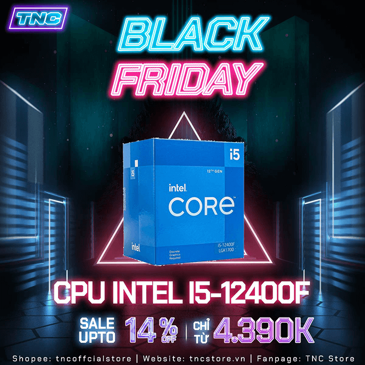 Sản phẩm hot nhất nhân dịp Black Friday CPU hiệu năng trên giá thành